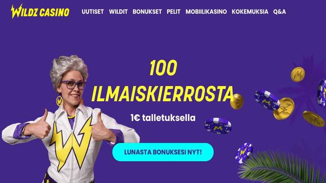 Wildz Casino casino screenshot